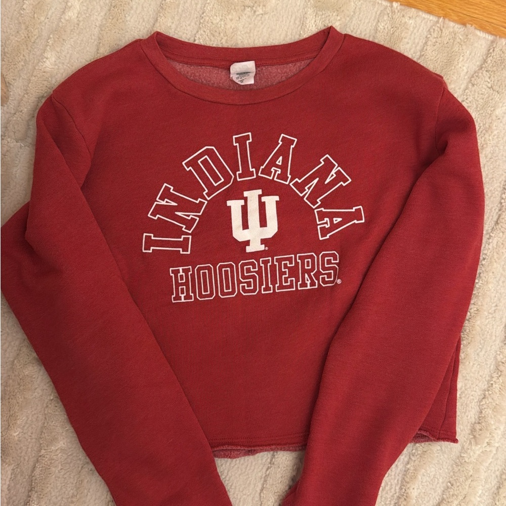 Indiana Hoosiers Women's Red Sweatshirt
